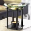 Fragrance Foundry Matte Black Modern Oil Warmer