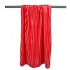 DII Red Striped Fleece Throw Blanket - 50 x 60