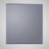 Roller Blind Blackout 23.6"x47.2" Gray