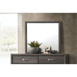 Valdemar Mirror in Weathered Gray 27054