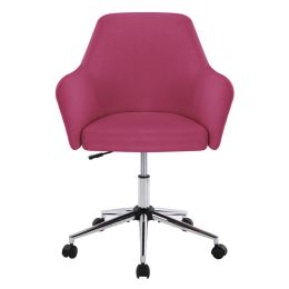 Vanbow.Home Office Chair ; Swivel Adjustable Task Chair Executive Accent Chair with Soft Seat