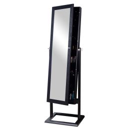 Mirror Jewelry Cabinet Ladies Girls Wooden Bedroom Furniture Mirror Jewelry Wardrobe Wholesale