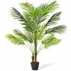 4.3Ft Artificial Phoenix Palm Tree Plant for Indoor Home Office Store