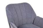 Modern Mid Century Chair velvet Sherpa Armchair for Living Room Bedroom Office Easy Assemble