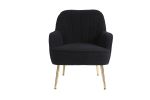 Modern Mid Century Chair Tufted Sherpa Armchair for Living Room Bedroom Office Easy Assemble