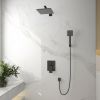 Shower System 2.5 GPM High Pressure Matte Black