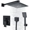 Shower System 2.5 GPM High Pressure Matte Black