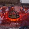 Ikuby ball style fire pit ball of fire with BBQ grill