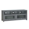 Durbin TV Stand for TVs up to 75in; Grey