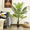 4.3Ft Artificial Phoenix Palm Tree Plant for Indoor Home Office Store