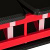 Techni Sport Red Stryker Gaming Desk; Red