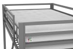 metal bunk bed