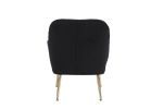 Modern Mid Century Chair Tufted Sherpa Armchair for Living Room Bedroom Office Easy Assemble