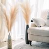 3PCS-43 inch Pampas Grass Decor Tall-Pompous Grass Large-Fluffy Artificial Pampas Grass-Fake Pampas Grass -Pompous Grass-Dried Pampas Grass