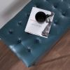 Ciarin Upholstered Hallway Bench - Blue