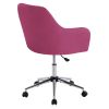 Vanbow.Home Office Chair ; Swivel Adjustable Task Chair Executive Accent Chair with Soft Seat