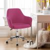 Vanbow.Home Office Chair ; Swivel Adjustable Task Chair Executive Accent Chair with Soft Seat