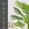 4.3Ft Artificial Phoenix Palm Tree Plant for Indoor Home Office Store