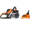 Chainsaw gas 20inch ; 52cc Gasoline Chain Saw for Trees ; Wood Cutting 2-cycle EPA Compliant