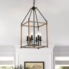 Light Lantern Geometric Chandelier