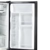 Compact refrigerator with freezer; 3.2 Cu.ft Mini Fridge with Reversible Door; 5 Settings Temperature Adjustable for Kitchen; Bedroom; Dorm; Apartment