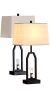 Metal USB Table Lamp (Set of 2)