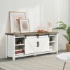 TV Stand Media Center Console Cabinet Sliding Barn Door TV's 60 Inch