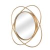 Free shipping Iron Wall Mirror Decorative Mirror 22Inch,Gold  YJ