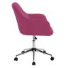 Vanbow.Home Office Chair ; Swivel Adjustable Task Chair Executive Accent Chair with Soft Seat