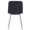 Dining Chair 4PCS(BLACK); Modern style; New technology; Suitable for restaurants; cafes; taverns; offices; living rooms; reception rooms.Simple struct