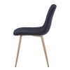 Dining Chair 4PCS(BLACK); Modern style; New technology; Suitable for restaurants; cafes; taverns; offices; living rooms; reception rooms.Simple struct