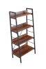 DN 4 LAYER DISPLAY BOOKSHELF H LADDER SHELF STORAGE SHELVES RACK SHELF UNIT METAL FRAME; TIGGER; 1 pc per carton