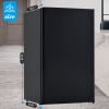 Compact refrigerator with freezer; 3.2 Cu.ft Mini Fridge with Reversible Door; 5 Settings Temperature Adjustable for Kitchen; Bedroom; Dorm; Apartment