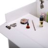 White Vanity Sets;  Makeup Vanity Table with Flip up Mirror Bedroom Dresser Table Jewelry Storage