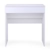 White Vanity Sets;  Makeup Vanity Table with Flip up Mirror Bedroom Dresser Table Jewelry Storage