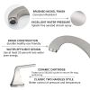 Widespread 2 Handles Bathroom Faucet with Pop Up Sink Drain (Brushed Nickel)