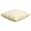 Throw Pillows 4 pcs Cream 23.6"x23.6" Fabric