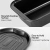 10 Pieces Nonstick Bakeware Set Baking Roasting Cake Pans