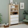 Storage Cabinet; Moline standard bookcase; 6-Shelf; Multipurpose Shelf Display Rack with Classic Tubes; Open Shelf; Industrial Bookshelf with 3 metal