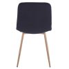 Dining Chair 4PCS(BLACK); Modern style; New technology.Suitable for restaurants; cafes; taverns; offices; living rooms; reception rooms.