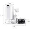 Kitchen Sink Countertop Organizer Multifunctional Cleaning Utensils-Dish Soap Dispenser Sponge Holder For Sink