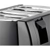 Brentwood TS-285 Cool Touch 4 Slice Toaster, Black