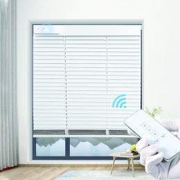 Rechargeable motorized blinds (size: 22*24 inch)