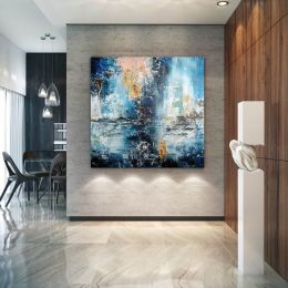 Large Abstract Painting On Canvas Large Painting On Canvas Huge Canvas Painting Canvas Custom Art Oil Paintings (size: 100x100cm)