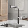 Matte Black Kitchen Faucet Pull Out Single Handle Sink Kitchen Faucet