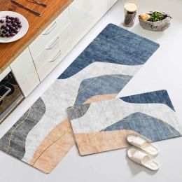 Washable Decorative Bedroom Rugs Non Slip Kitchen Mat Bathroom Doormat (Main Color: Style 10, size: 40 x 60 cm)