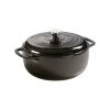 Cast Iron;  6 Quart Enameled Cast Iron Dutch Oven