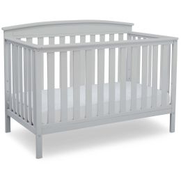 4 in 1 Convertible Crib (Color: White, Material: metal, wood)