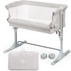 Portable Baby Bed Side Sleeper Infant Travel Bassinet Crib W/Carrying Bag