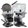 20 Pc Easy Clean Aluminum Nonstick Cookware Pots and Pans Set